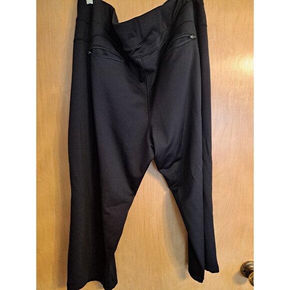 Tek Gear Women’s Xl On The Go Mid Rise Capri Black Stretch Pants RN#73277 - Picture 2 of 9